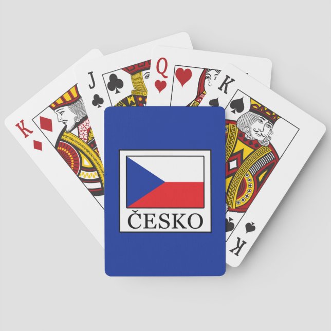 Česko Poker Cards (Back)