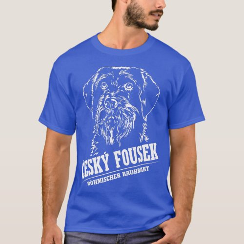 Cesky Fousek Dog Hunting Dogs Portrait Bohemian Ro T_Shirt