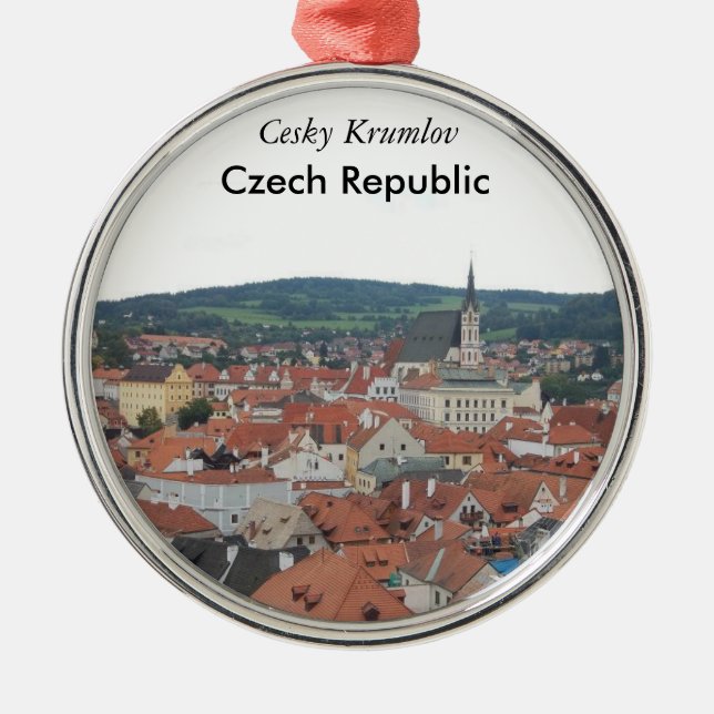 Cesky Krumlov Czech Republic Ornament (Front)
