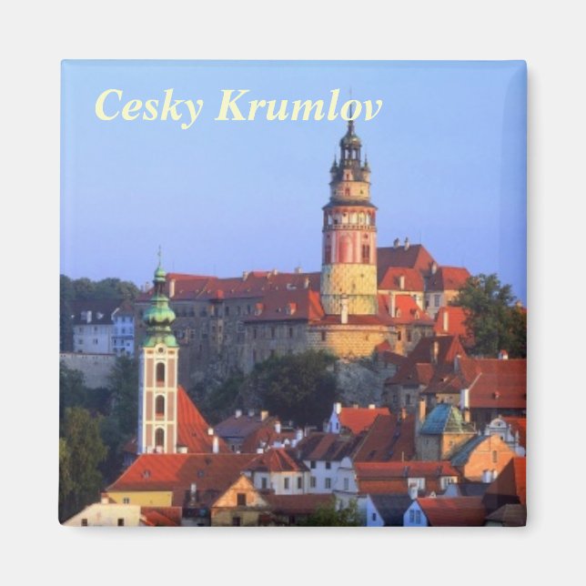 Cesky Krumlov fridge magnet (Front)