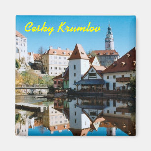 cesky krumlov fridge magnet
