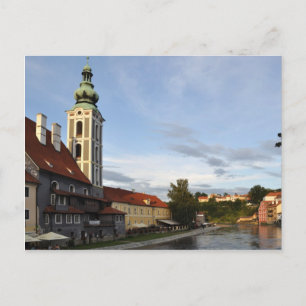 Cesky Krumlov St. Jošt postcard