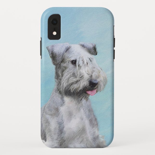 Cesky Terrier Painting - Cute Original Dog Art Case-Mate iPhone Case (Back)