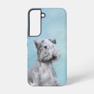 Cesky Terrier Painting - Cute Original Dog Art Samsung Galaxy S22 Case