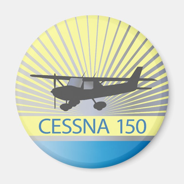 Cessna 150 Airplane Magnet (Front)