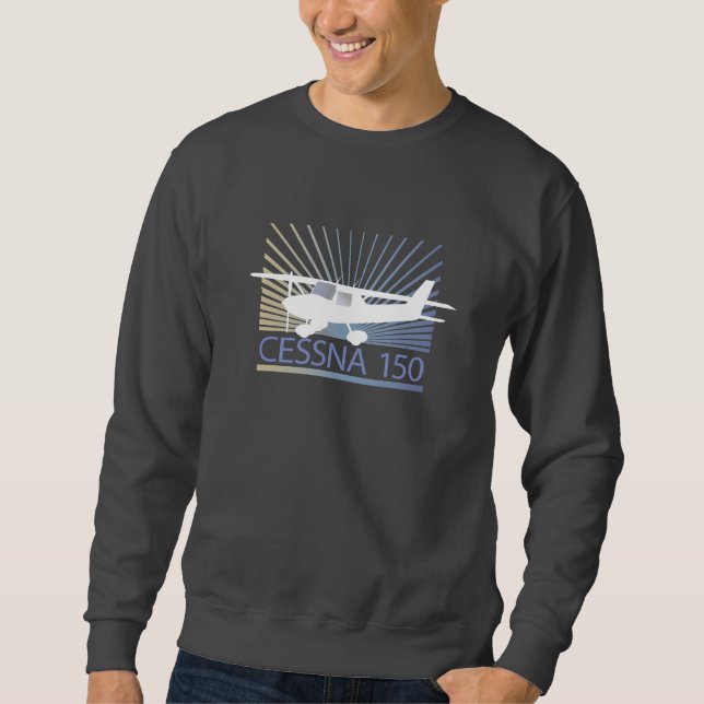 Cessna 150 Airplane Sweatshirt (Front)