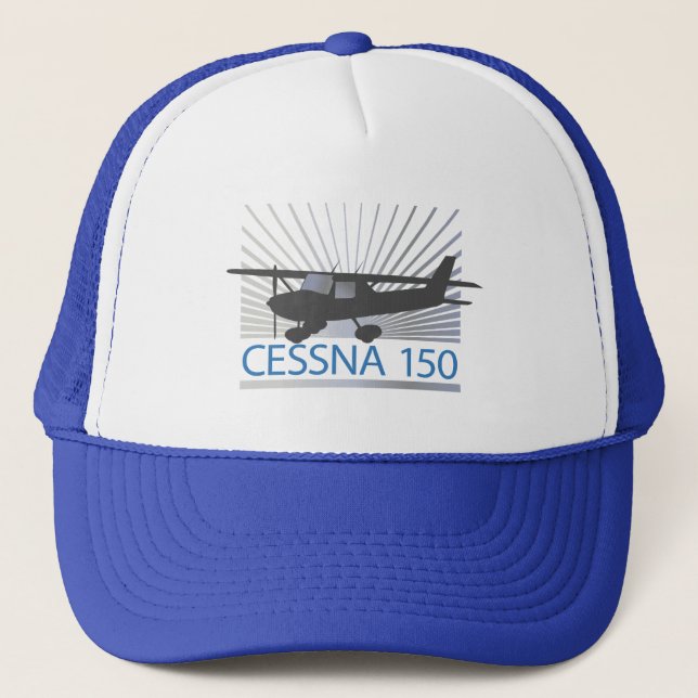 Cessna 150 Airplane Trucker Hat (Front)