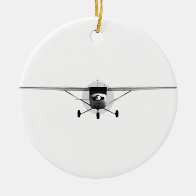 Cessna 152 ceramic ornament (Front)