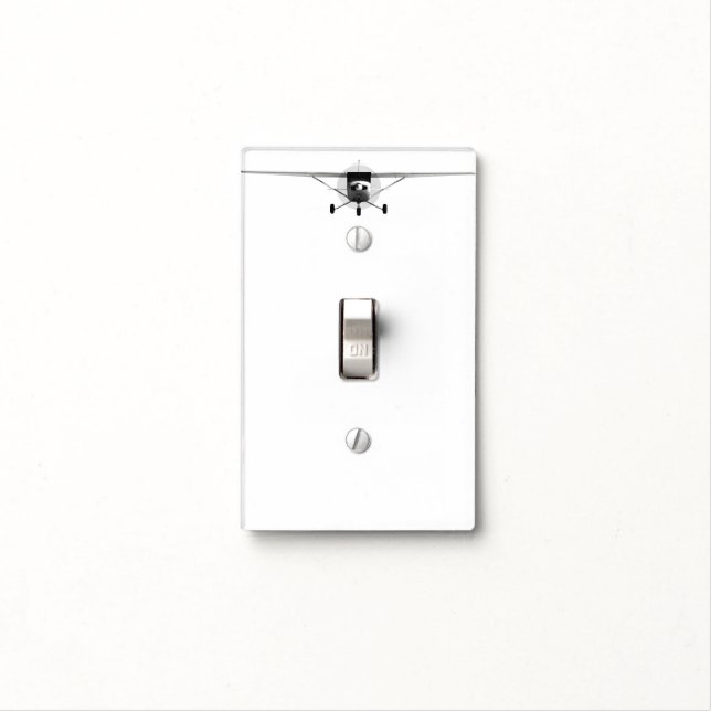 Cessna 152 light switch cover (In Situ)