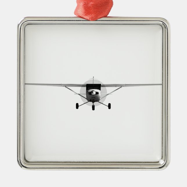 Cessna 152 metal ornament (Front)
