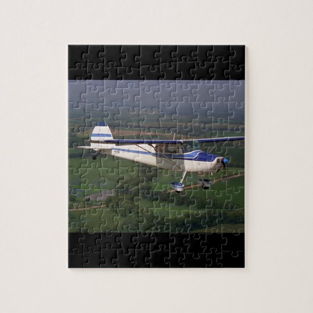 Cessna 170, 1948,_Classic Aviation Jigsaw Puzzle (Vertical)
