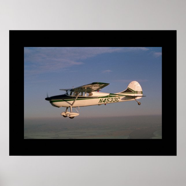 Cessna 170, 1953, Sonoma, CA_Classic Aviation Poster (Front)
