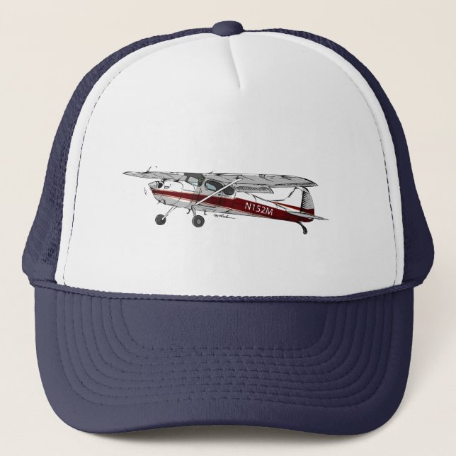 Cessna 170 n152M Trucker Hat (Front)