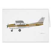 Cessna 172 Skyhawk Brown (Front Horizontal)