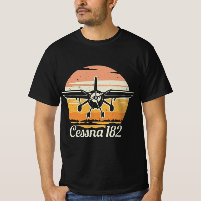Cessna 182 T-Shirt (Front)