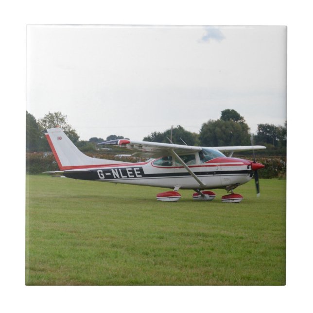 Cessna 182Q Ceramic Tile (Front)