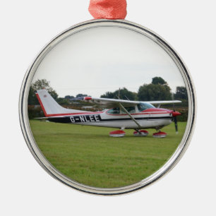 Cessna 182Q Metal Ornament
