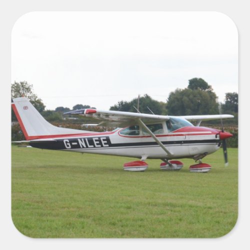 Cessna 182Q Square Sticker