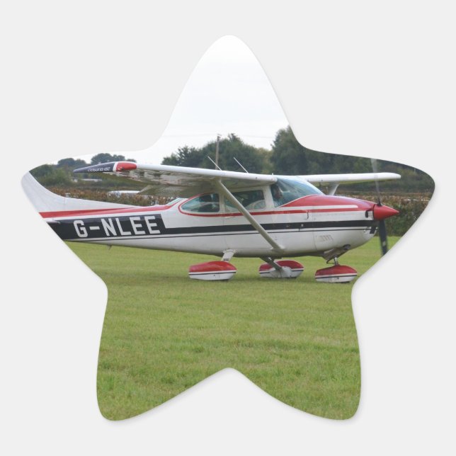 Cessna 182Q Star Sticker (Front)