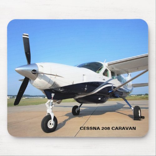Cessna 208 Caravan Airplane Mouse Pad