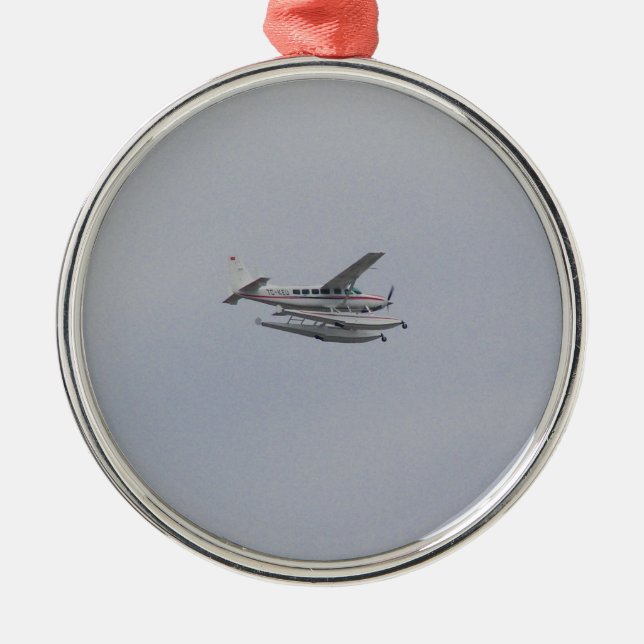 Cessna 208 Caravan Seaplane Metal Ornament (Front)