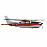 Cessna 210 2"x3" Magnet<br><div class="desc">Cessna 210 2"x3" Magnet N777WL</div>