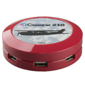 Cessna 210 ChargeHub (Angled)