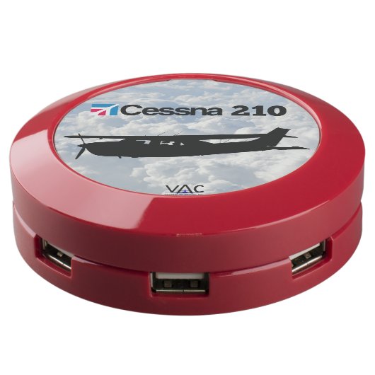 Cessna 210 ChargeHub (Angled)