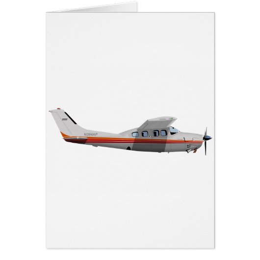 Cessna 210P Centurion 394394 Cards (Front)