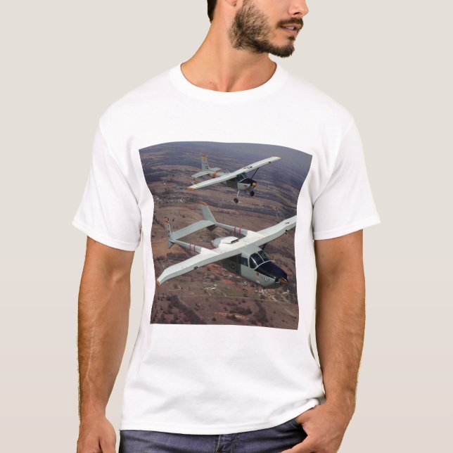 Cessna 337, 1967 and_Classic Aviation T-Shirt (Front)