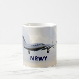 Cessna 414 in Flight, N2WY Coffee Mug