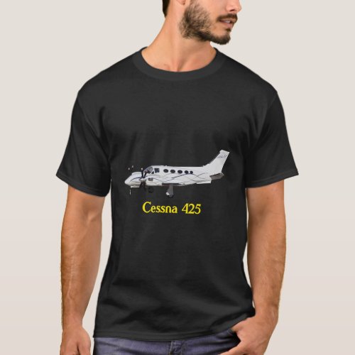 Cessna 425 Airplane  T_Shirt