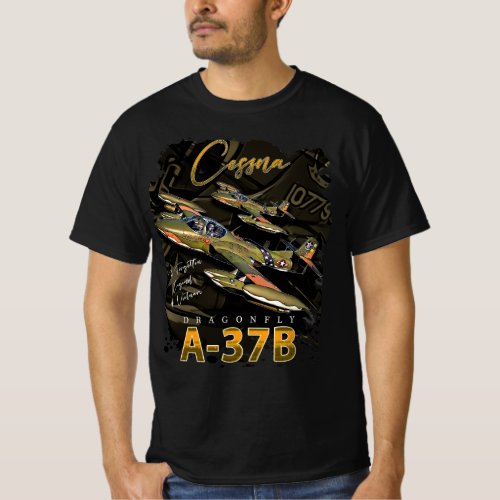 Cessna A_37 Dragonfly American Light Attack Aircra T_Shirt