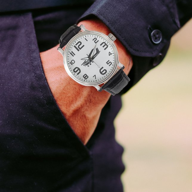 Cessna Airplane & large numbers for Pilot,Aviation Watch (Creator Uploaded)