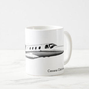 Cessna CitationJet Airplane Mug