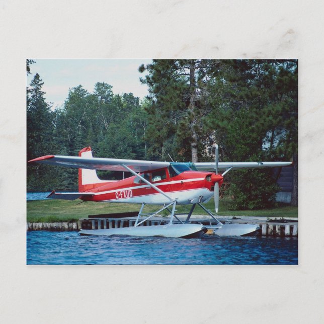 Cessna floatplane postcard (Front)