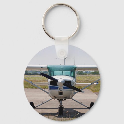 Cessna light aircraft keychain