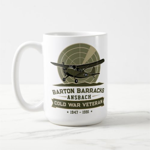 Cessna O-1 Bird Dog Cold War Veteran Coffee Mug