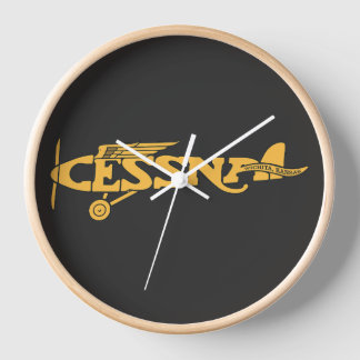 Cessna Vintage Clock