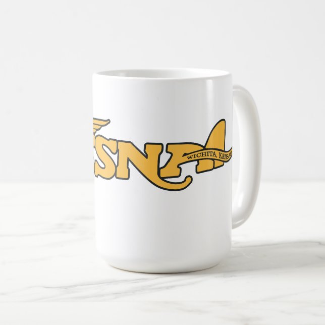 Cessna Vintage Coffee Mug (Front Right)