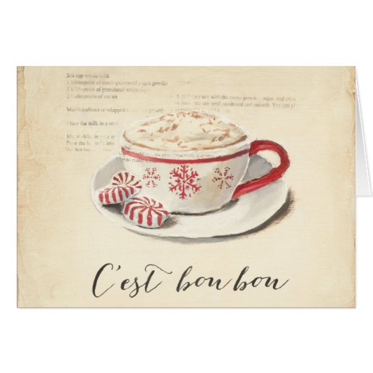 C'est Bon Bon Cards (Front Horizontal)