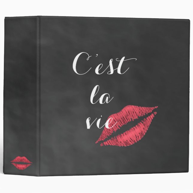 C'est la vie Binder (Front/Spine)
