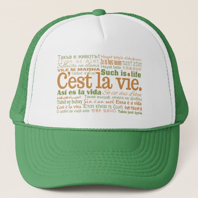 C'est La Vie hats (Front)