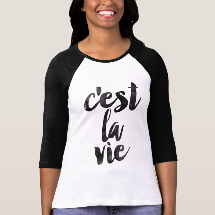 la vie en rose tshirt