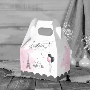 C'est si Bon Parisian Sweet 16 Thank You ID1162 Favor Boxes