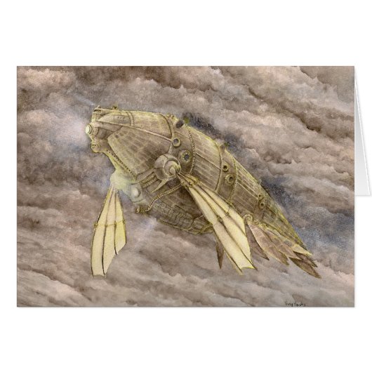 Cetacean Airship Cards (Front Horizontal)