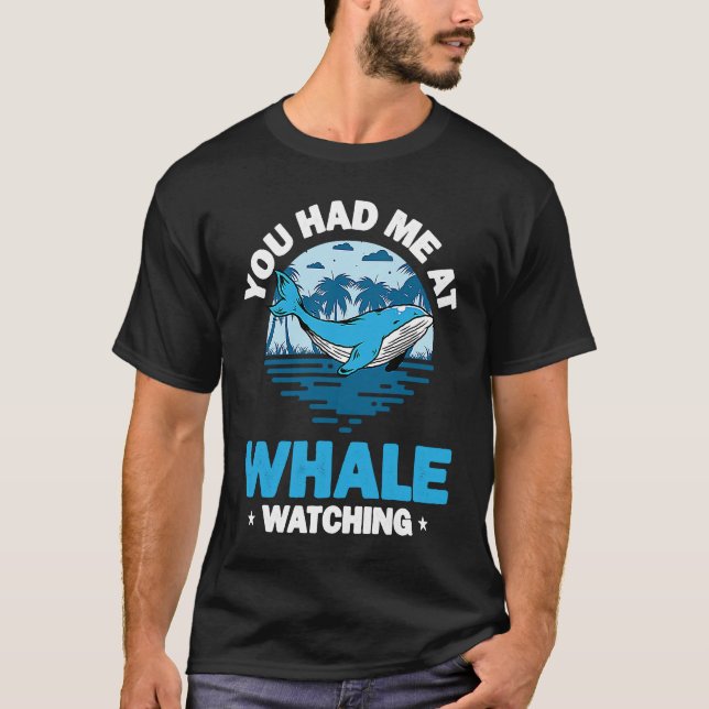 Cetacean Orca Whale Watching  4 T-Shirt (Front)