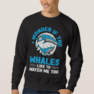 Cetacean Orca Whale Watching 7 Sweatshirt