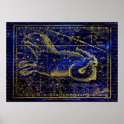 cetus constellation poster