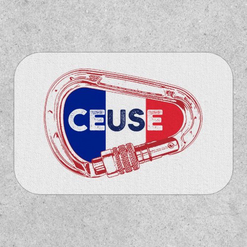 Ceuse France Rock Climbing Carabiner Patch